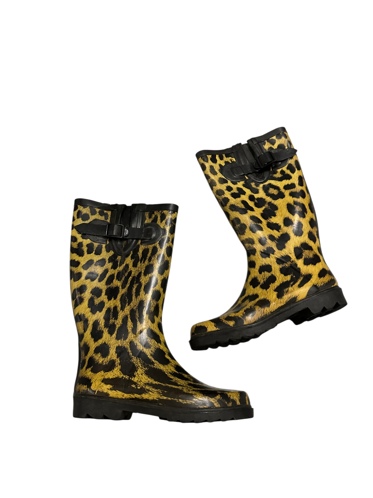 Cheetah Rainboots