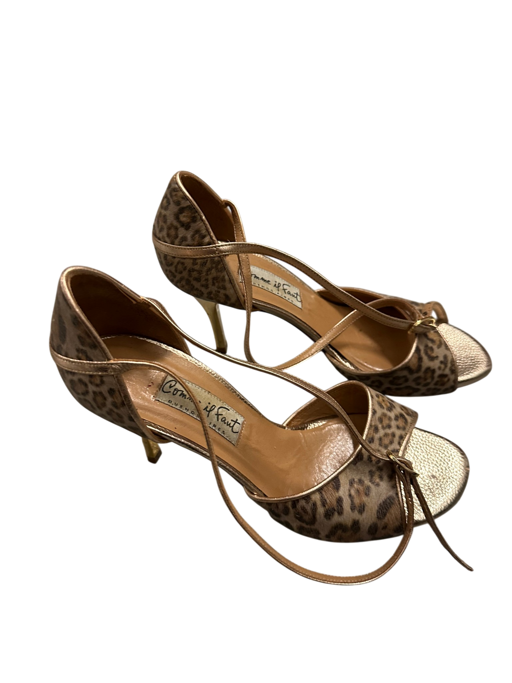 Cheetah Rose Gold Heels