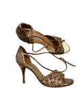Cheetah Rose Gold Heels