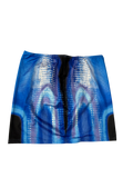 Blue Futuristic Skirt
