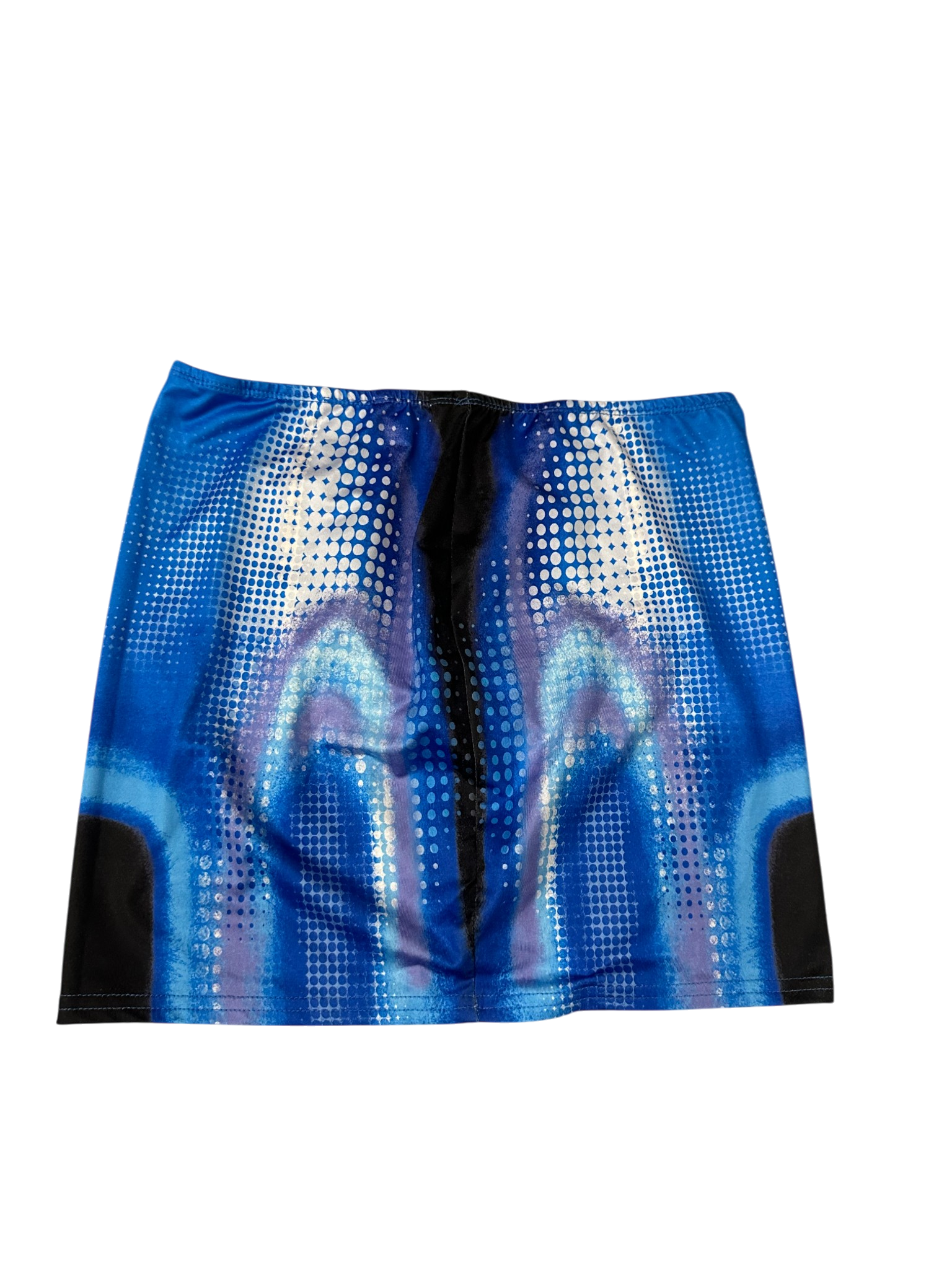 Blue Futuristic Skirt