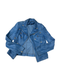 Blue Leather Star Jacket