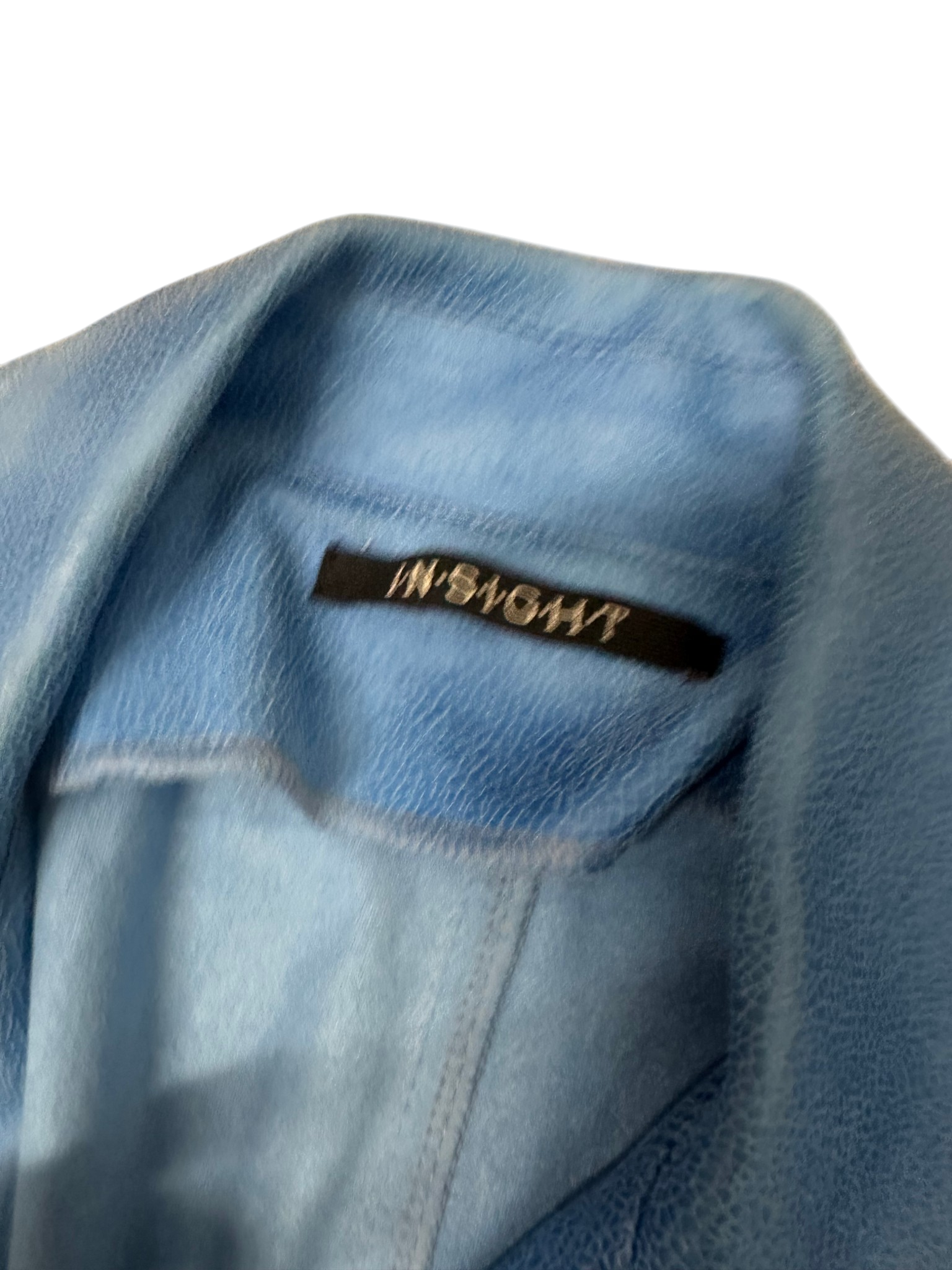 Blue Leather Star Jacket