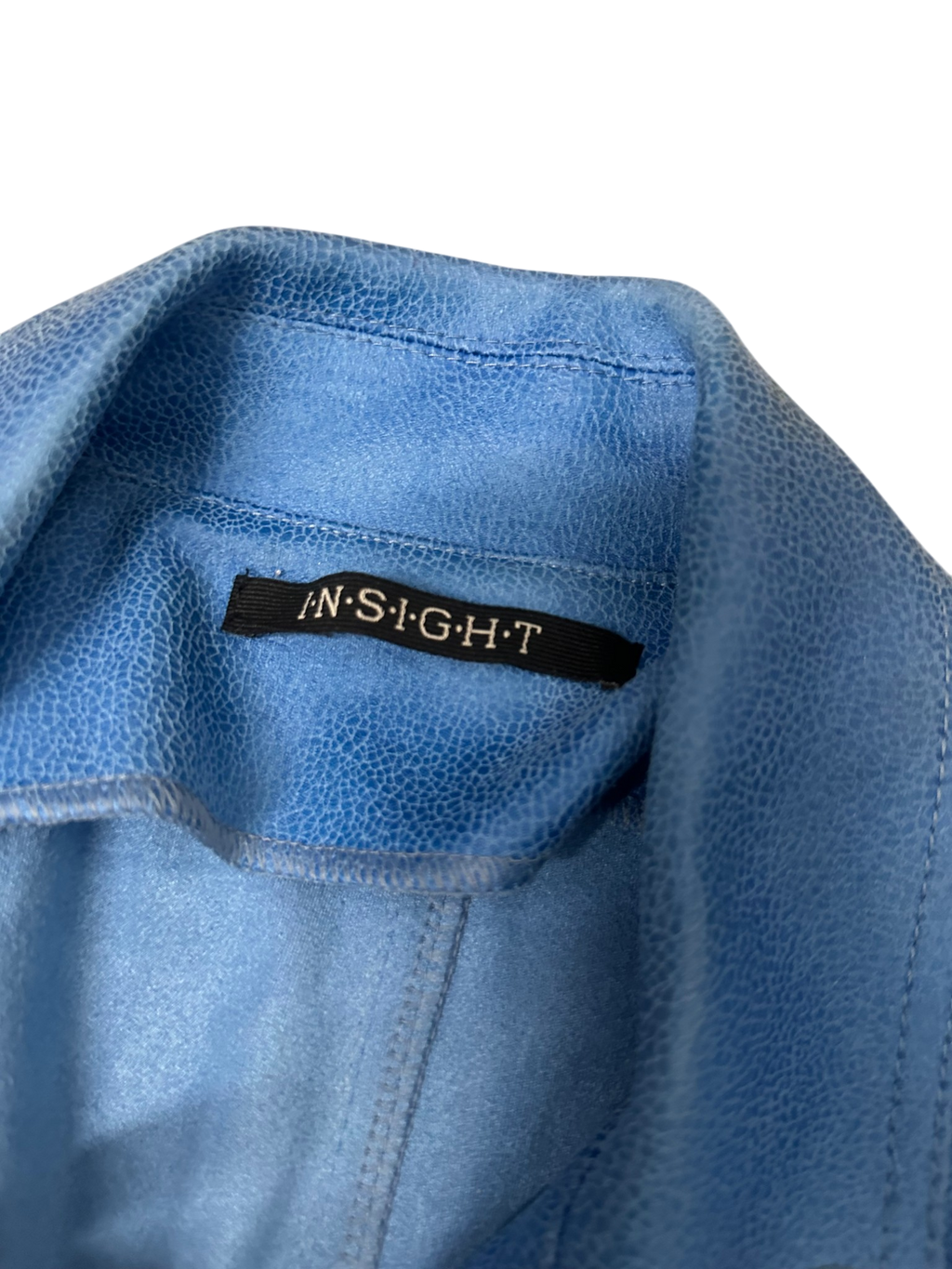 Blue Leather Star Jacket