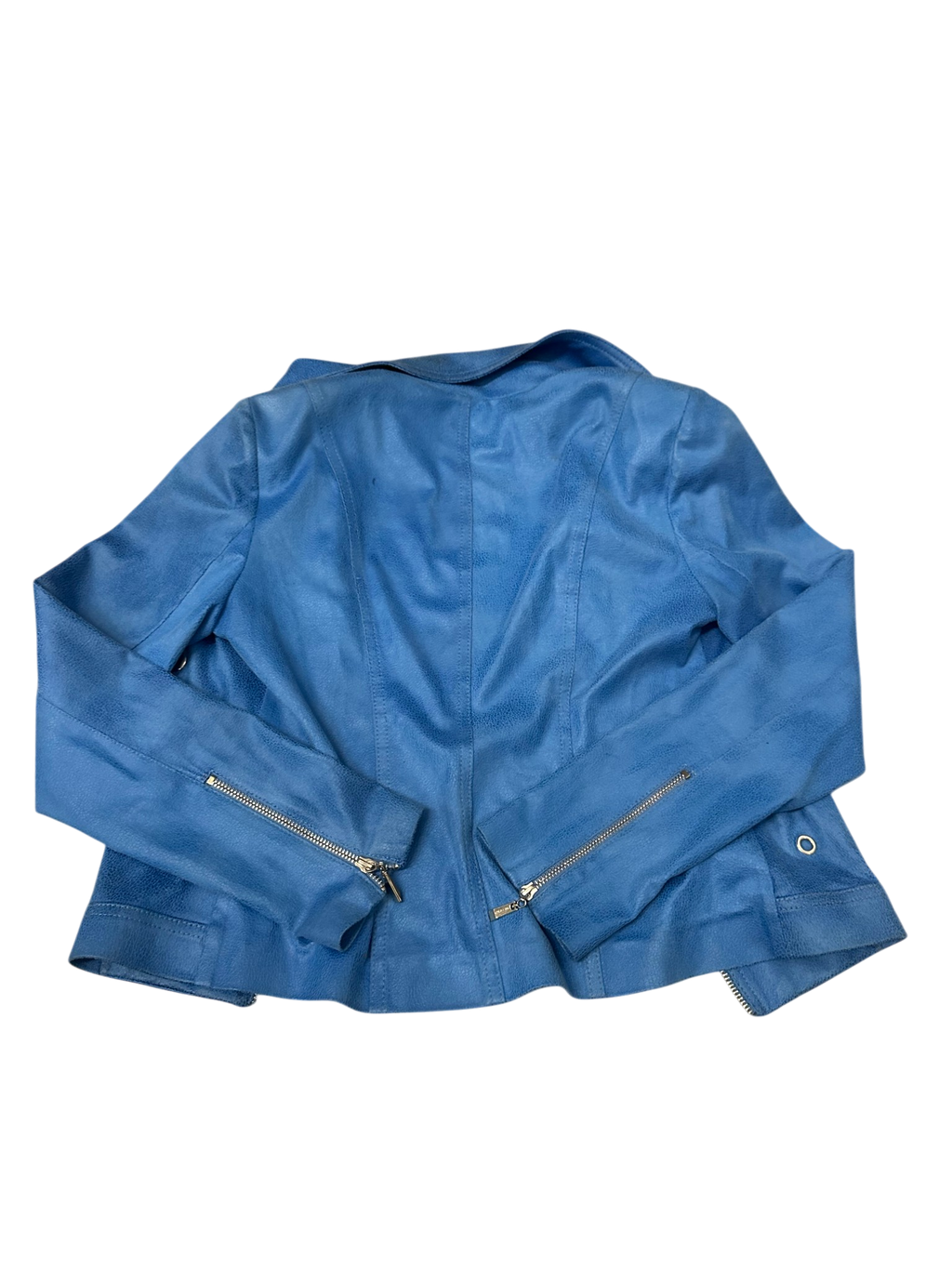 Blue Leather Star Jacket