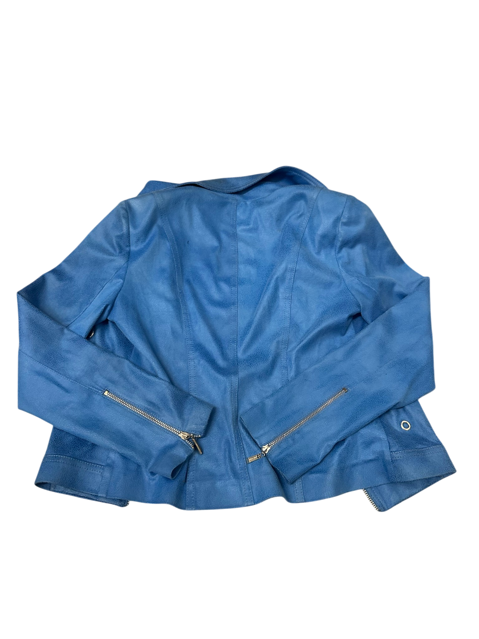 Blue Leather Star Jacket