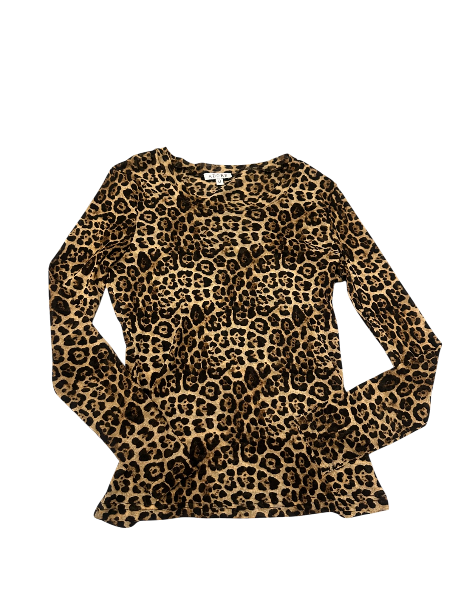 Cheetah Mesh Long Sleeve