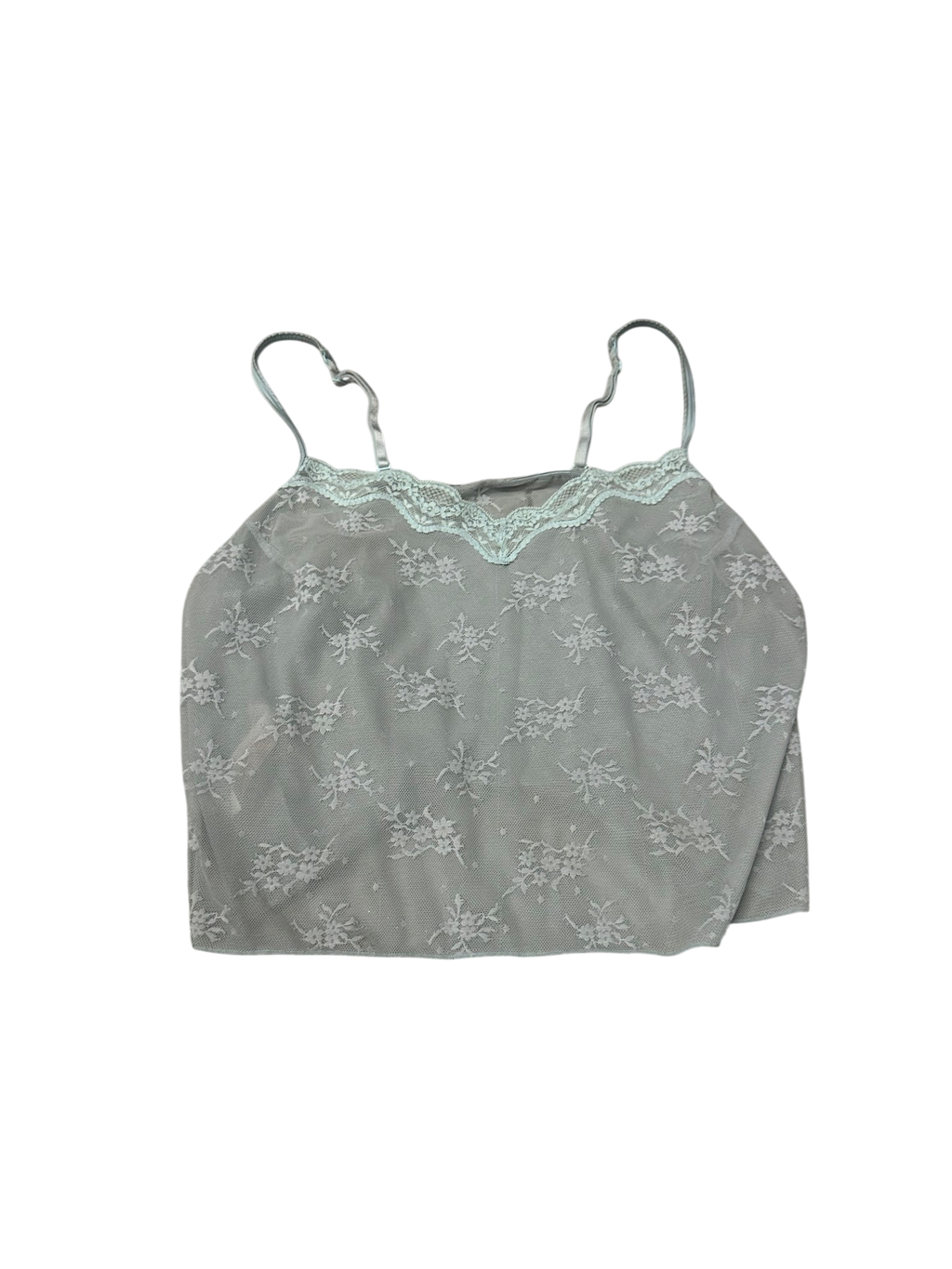 Blue Lace Top