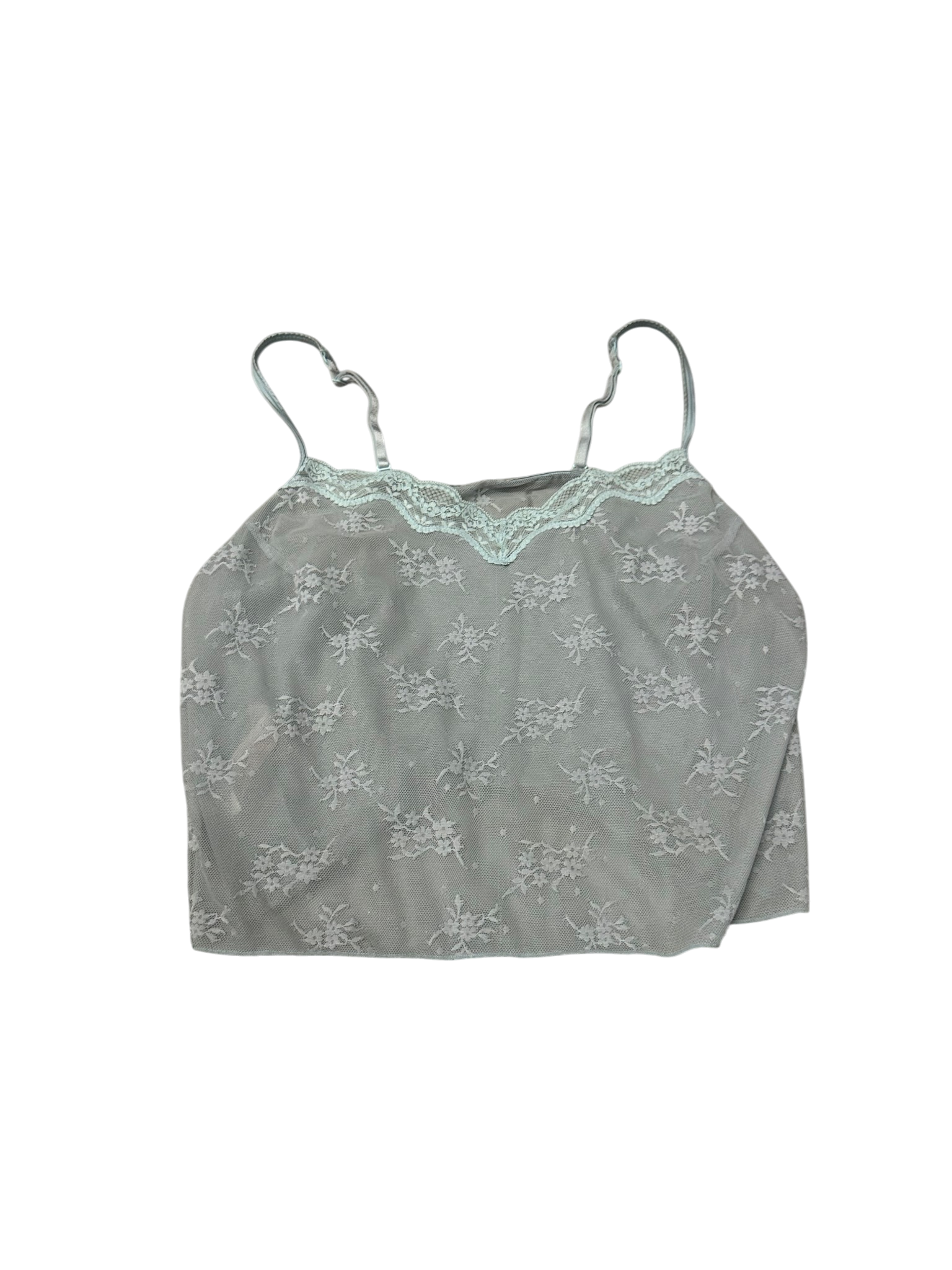 Blue Lace Top