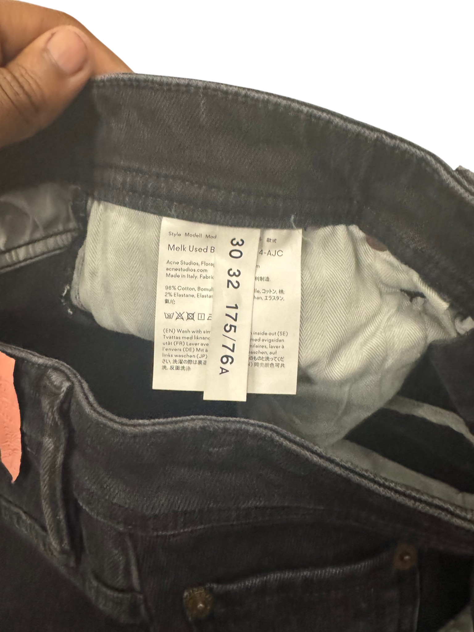 Acne Studios Bla Konst Denim
