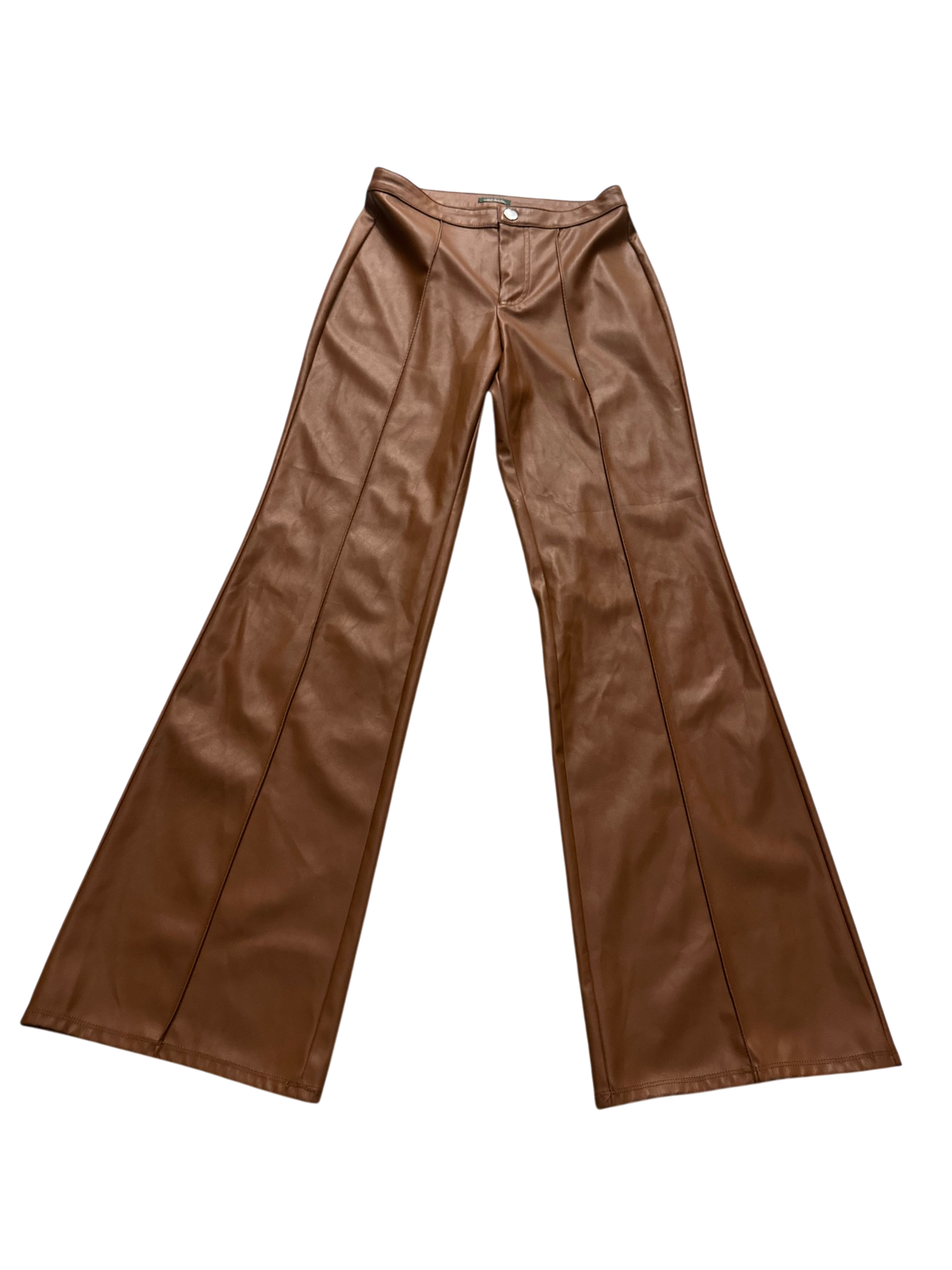 Brown Leather Pants