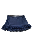 Blue Ruffled Skirt
