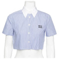 Miu Miu SS2024 Striped Crop Top